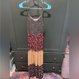 $55-size Medium
Natural Life Patchwork Maxi Dress Multicolor